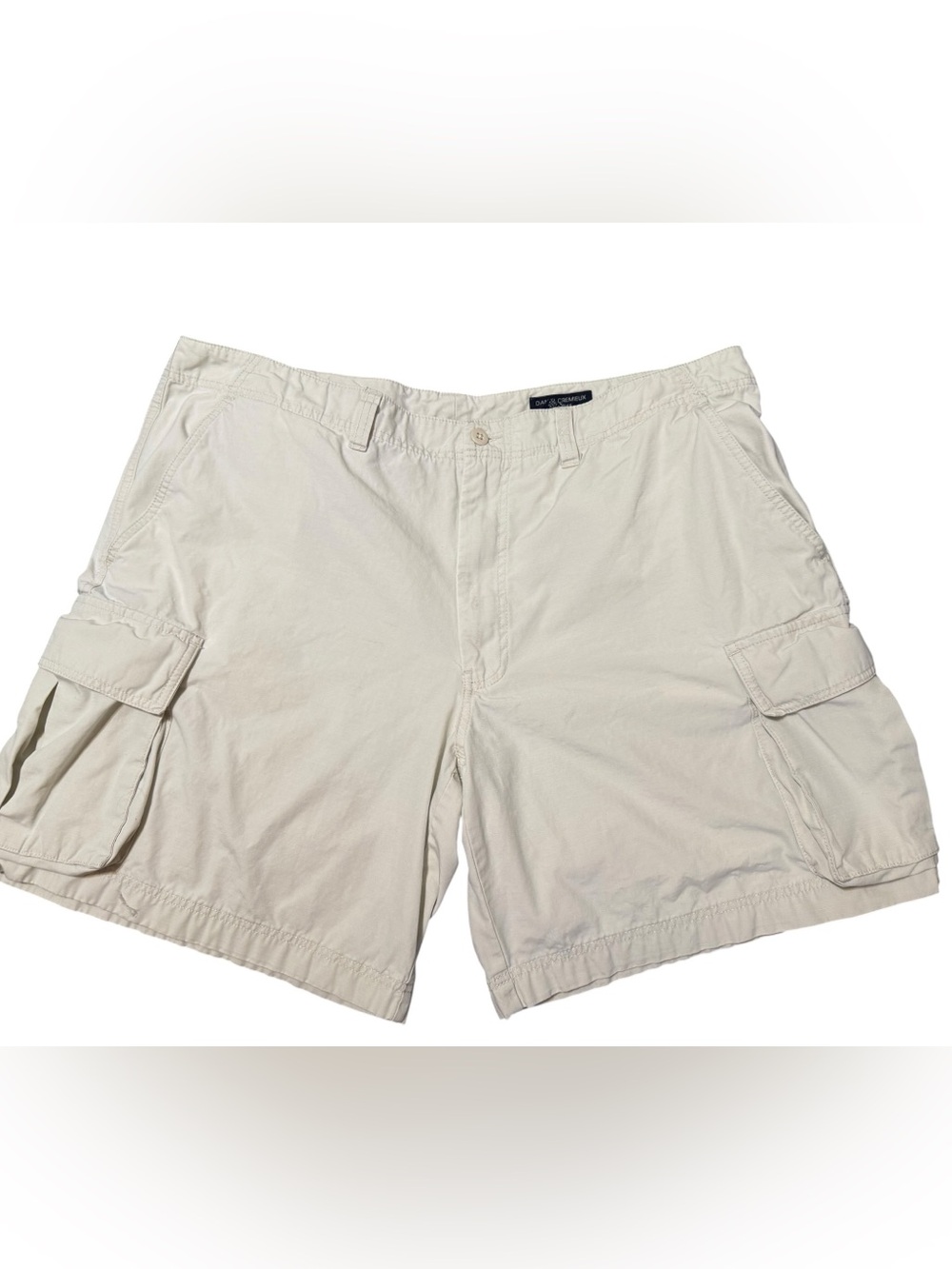 Cremieux Men's Cargo Shorts in Light Cream Sz 42